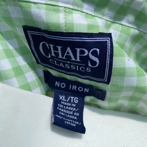 Green casual dress shit - Picture 5 of 5